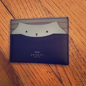 Brand New Coach Cat Card Case